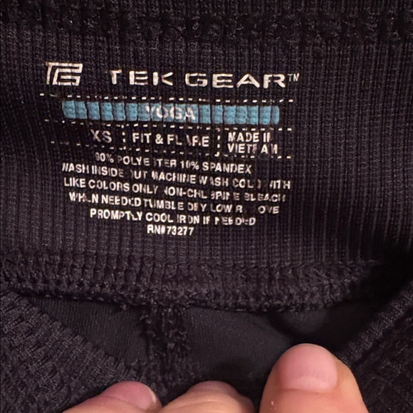 Tek Gear Black Wide Leg Women's Pants - Picture 2 of 2